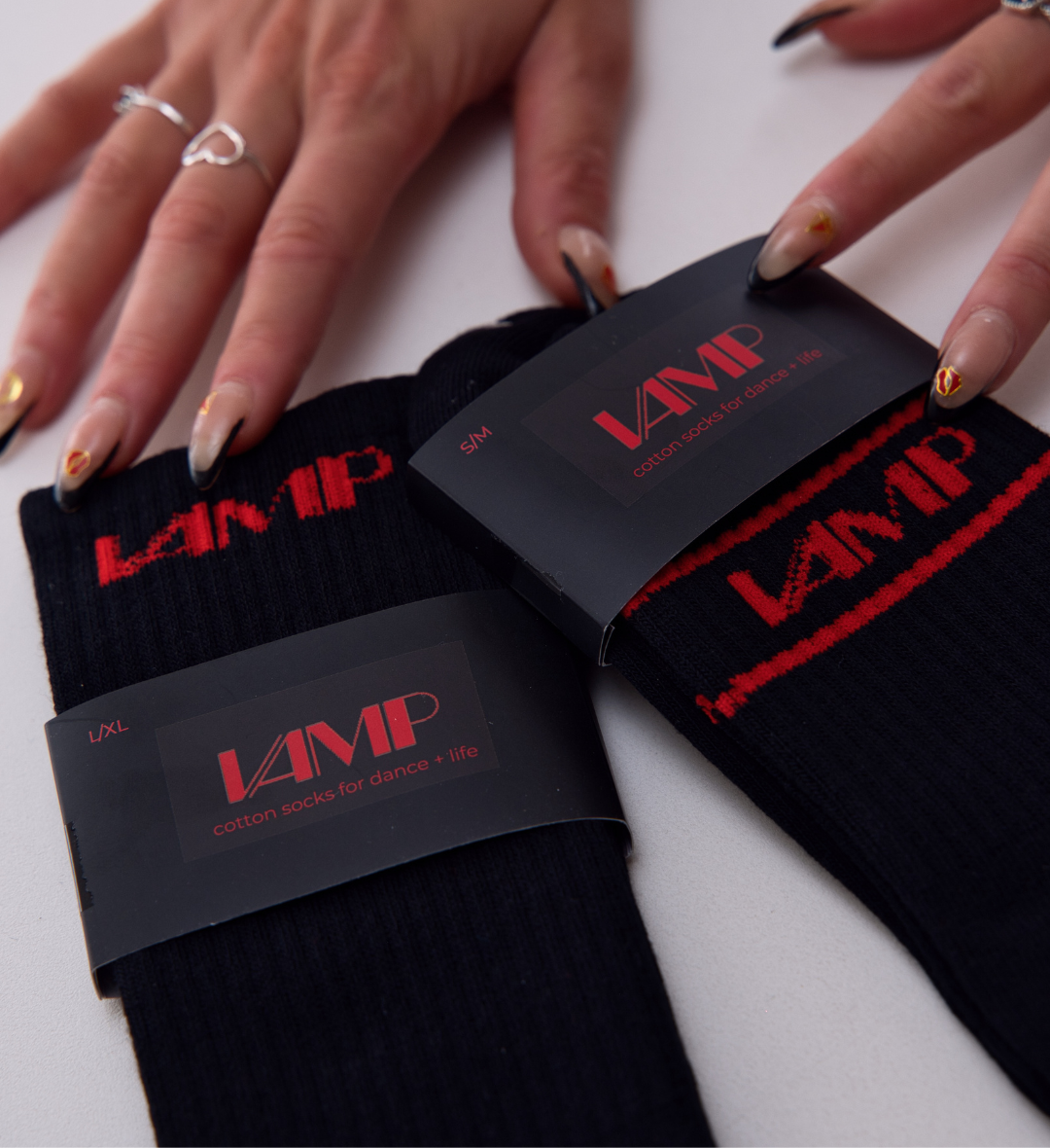 VAMP Branded Stripe Socks